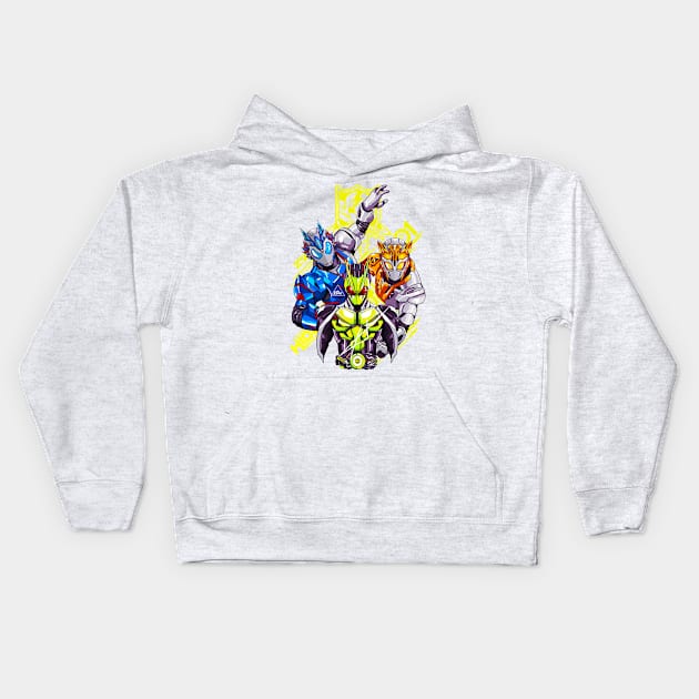 A.I.M SQUAD Kids Hoodie by Hamimohsin